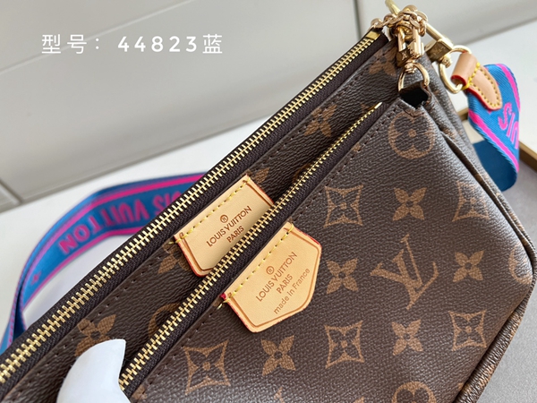 ルイヴィトンバッグ角部分ディテール